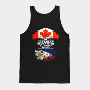 Canadian Grown With Filipino Roots - Gift for Philippines With Roots From Filipino Tank Top